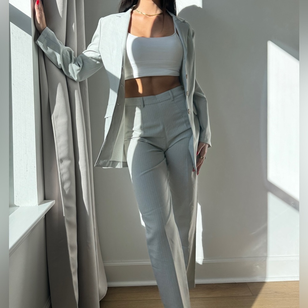 Vintage pants + blazer
